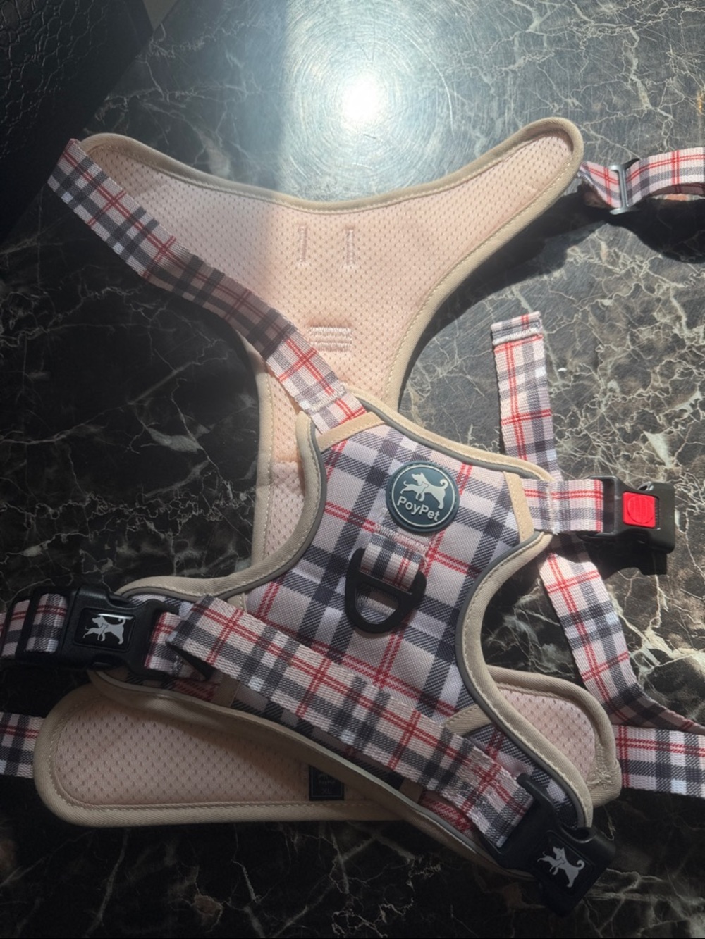 No Pull Dog Harness Medium Polypet Beige/Pink XL - Picture 11 of 11
